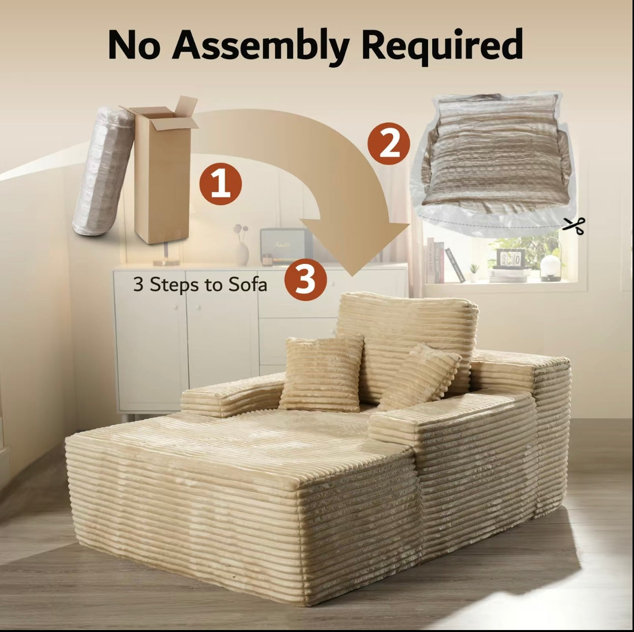 Single sleeper sofa bed