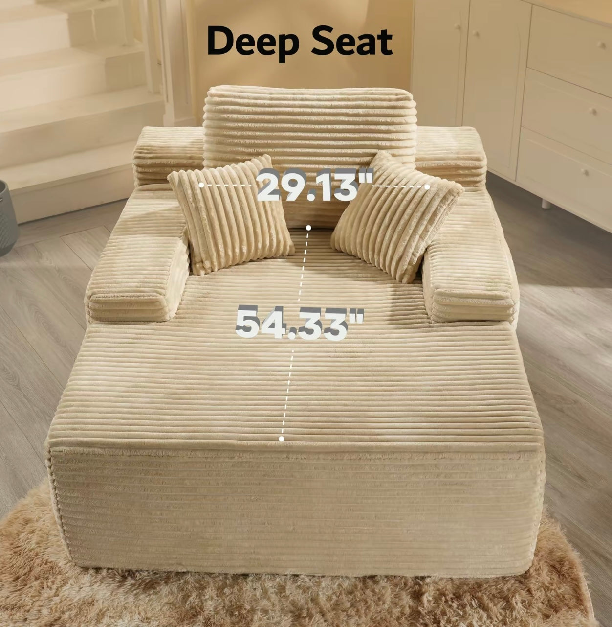 Single sleeper sofa bed