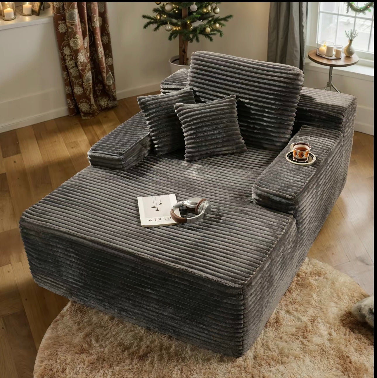 Single sleeper sofa bed