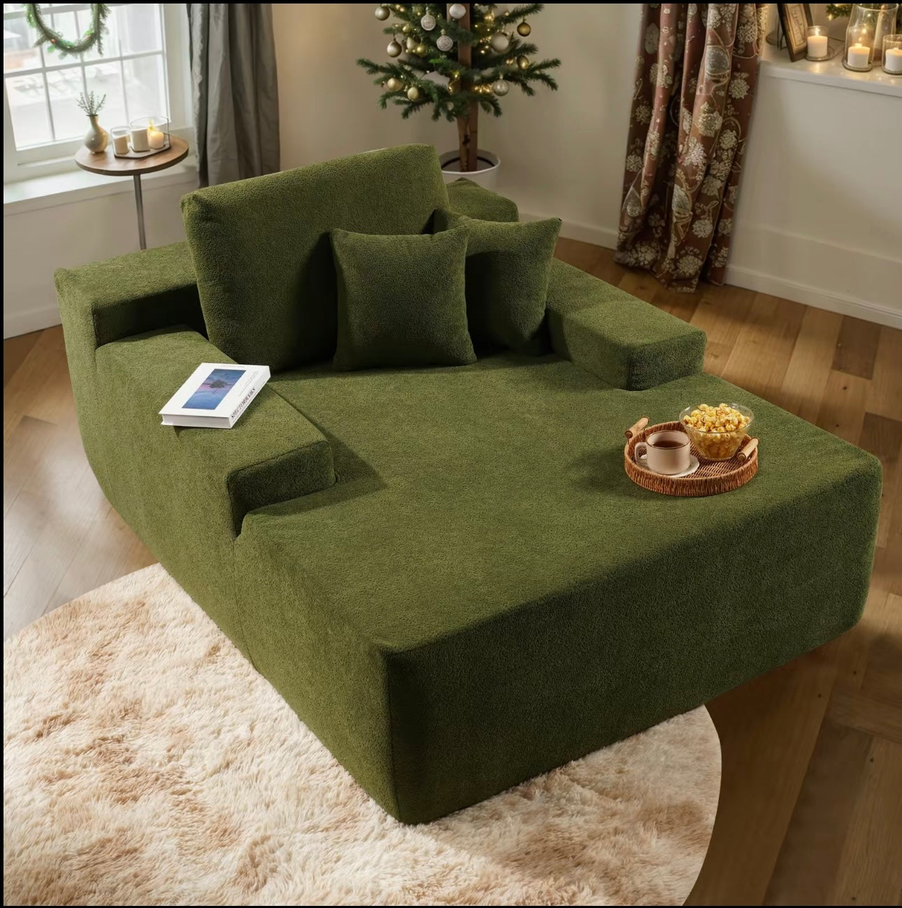Single sleeper sofa bed